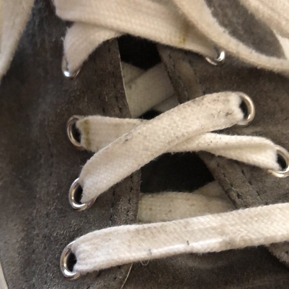 Prada suede lace up high top sneakers size 39 - Picture 12 of 14